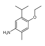 4-Ethoxy-5-isopropyl-2-methylaniline Structure