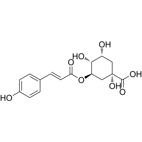 3-O-对香豆酰基奎宁酸图片