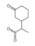 3-(1-nitroethyl)cyclohexan-1-one Structure