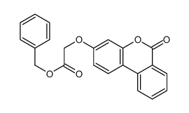 benzyl 2-(6-oxobenzo[c]chromen-3-yl)oxyacetate Structure