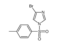 4-BROMO-1-(TOLUENE-4-SULFONYL)-1H-IMIDAZOLE结构式