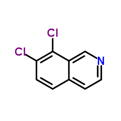 7,8-Dichloroisoquinoline Structure