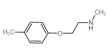 N-甲基-2-(4-甲基苯氧基)-1-乙胺图片