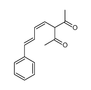 3-(4-phenylbuta-1,3-dienyl)pentane-2,4-dione结构式