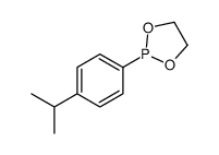 2-(4-propan-2-ylphenyl)-1,3,2-dioxaphospholane Structure