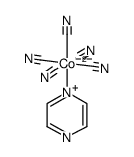 {(CN)5Co(Pyz)}(2-) Structure