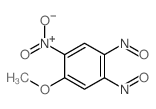 Hydroxy(2-methoxy-4,5-dinitrosophenyl)azane oxide结构式