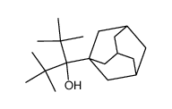 (adamantyl-1)di-tert-butyl carbinol结构式