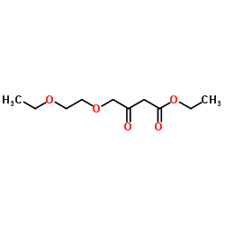 4-(2-ETHOXY-ETHOXY)-3-OXO-BUTYRIC ACID ETHYL ESTER结构式