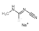 1-氰基-3-甲基异硫脲钠盐结构式