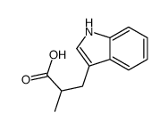 1H-Indole-3-propanoicacid,-alpha--methyl-(9CI) Structure