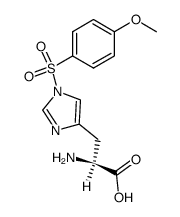 H-His(MBS)-OH结构式