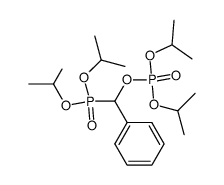 (diisopropoxyphosphoryl)(phenyl)methyl diisopropyl phosphate Structure