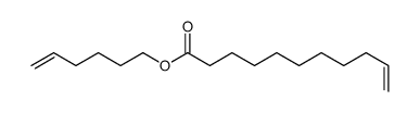 hex-5-enyl undec-10-enoate Structure