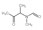 Formamide, N-methyl-N-(1-methyl-2-oxopropyl)- (9CI) structure