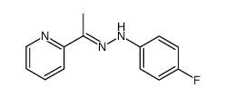 2-Acetylpyridine 4-fluorophenylhydrazone Structure