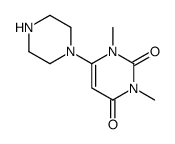 1,3-dimethyl-6-piperazin-1-ylpyrimidine-2,4-dione图片