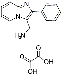 C-(2-PHENYL-IMIDAZO[1,2-A]PYRIDIN-3-YL)-METHYLAMINE OXALATE Structure