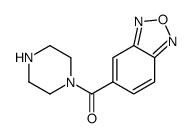 2,1,3-benzoxadiazol-5-yl(piperazin-1-yl)methanone Structure