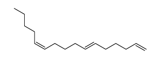 (6E,11Z)-1,6,11-Hexadecatrien Structure