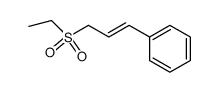 ethyl-trans-cinnamyl sulfone Structure