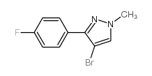 4-溴-3-(4-氟苯基)-1-甲基-1H-吡唑图片