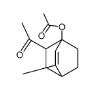 (5-acetyl-2-methyl-4-bicyclo[2.2.2]oct-2-enyl) acetate结构式