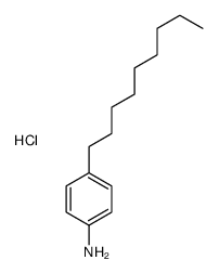 4-nonylaniline,hydrochloride结构式