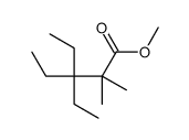 methyl 3,3-diethyl-2,2-dimethylpentanoate Structure