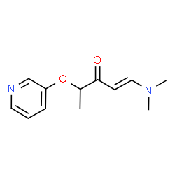 1-(DIMETHYLAMINO)-4-(3-PYRIDINYLOXY)-1-PENTEN-3-ONE Structure