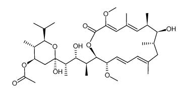 21-O-Acetyl-21-O-de(3-carboxy-1-oxo-2-propenyl)-2-demethyl-2-methoxy-24-methylhygrolidin picture