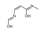 3-formamido-N-methylprop-2-enamide Structure