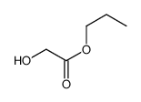 propyl 2-hydroxyacetate Structure