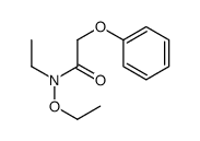 N-Ethoxy-N-ethyl-2-phenoxyacetamide Structure