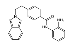 N-(2-aminophenyl)-4-(2-indazol-2-ylethyl)benzamide Structure