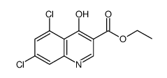 5,7-二氯-4-羟基喹啉-3-羧酸乙酯图片