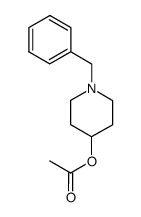 1-benzylpiperidin-4-yl acetate Structure