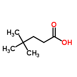 4,4-Dimethylpentanoic acid Structure