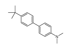 4-(叔丁基)-N,N-二甲基-[1,1-联苯]-4-胺结构式