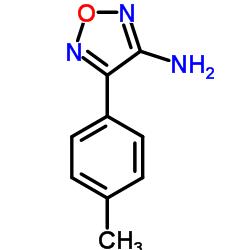 4-(4-Methylphenyl)-1,2,5-oxadiazol-3-amine Structure