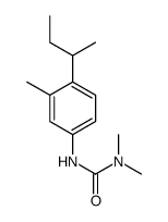 3-(4-butan-2-yl-3-methylphenyl)-1,1-dimethylurea Structure