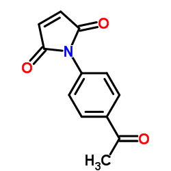 N-(4-Acetylphenyl)maleimide Structure