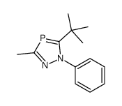 5-tert-butyl-3-methyl-1-phenyl-1,2,4-diazaphosphole Structure