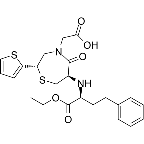 Temocapril Structure