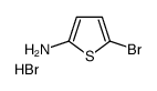 5-Bromo-2-thiophenamine hydrobromide (1:1) Structure