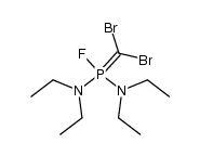 bis(diethylamino)fluorophosphonium dibromomethylide结构式