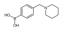 4-(1-PIPERIDINYLMETHYL)PHENYLBORONIC ACID结构式