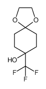 8-(TRIFLUOROMETHYL)-1,4-DIOXASPIRO[4.5]DECAN-8-OL structure