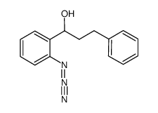 1-(2-azido-phenyl)-3-phenyl-propan-1-ol Structure