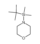 4-(tert-butyldimethylsilyl)morpholine结构式